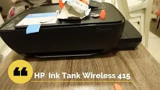 HP Ink tank Wireless 415 Printer | Low Cost Per Page | Cost Effective Printer | Economy printer