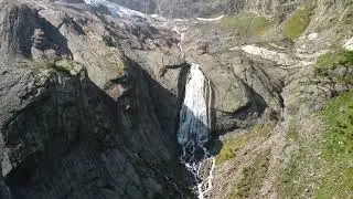 DJI Mini 2 Водопады Домбая