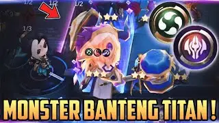 MONSTER BANTENG TITAN MODE SEKALI ULTI RATA ❗ COMBO MAGIC CHESS TERKUAT TERBARU