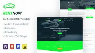 RentNow - Car Rental HTML Template | Themeforest Website Templates and Themes