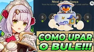 Como SUBIR O NÍVEL do Bule de Relachá BEM MAIS RÁPIDO no Genshin Impact!!!