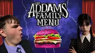 Trying The ENTIRE Addam’s Family Menu From Burger King!