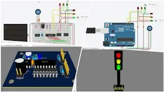 Traffic Lights 🚦 555 & 4017 versus Arduino