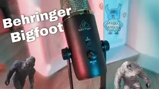 Обзор / тест USB микрофона Behringer BIGFOOT (сравнение с Behringer TM1 и Blue Yeti)
