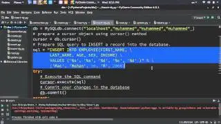 Python DataBases 121 قواعد البيانات