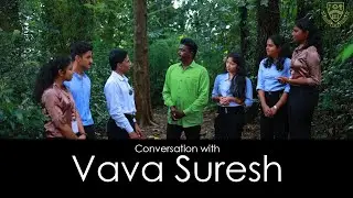 Conversation with Vava Suresh | CMS College Kottayam