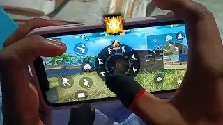 3 Finger Setting ⚙️ Free Fire Handcam Gameplay | iPhone Xr Settings