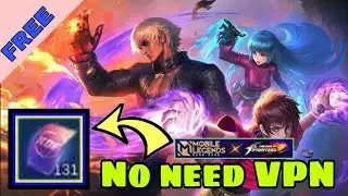 GET AN EPIC AND KOF SKIN NOW! MLBB X KOF 2022 | FREE KOF TOKENS | NO VPN NEEDED | MLBB PHILIPPINES