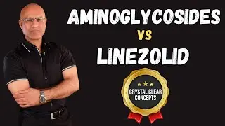 Aminoglycosides vs Linezolid MOA | Antibiotics | Pharmacology