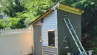 I Built A Custom Shed Office For My Apparel Business. #business #diy #sublimation #screenprinting