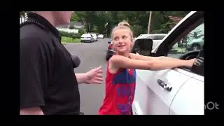 Cops and robbers girl arrested