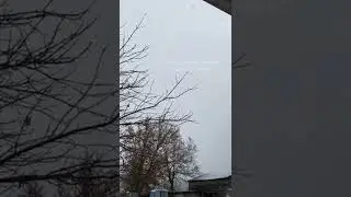 Снег в Балте 17 ноября