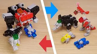 Mighty Ancient Beasts Unite to Form a Giant Robot! - Tera Force V 