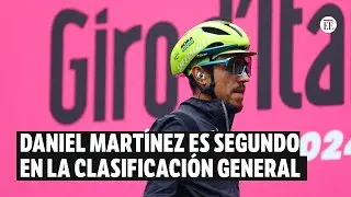 Daniel Martínez es el subcampeón virtual del Giro de Italia | El Espectador
