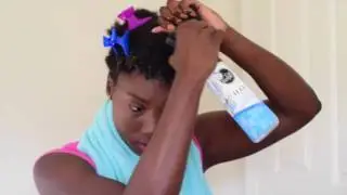 Wash and Go on Short 4C Hair