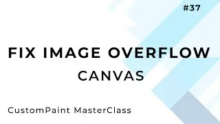 Fix image overflow | Custom Paint |Flutter