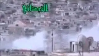 18+FSA 'rebels' continue shelling of Damascus, Al-Zabadani, 5-12-12