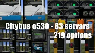 Citybus o530 - [setvar] list