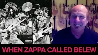 How Belew got the Zappa gig