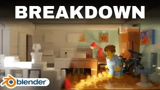 How I recreated a shot from The Lego Movie in Blender