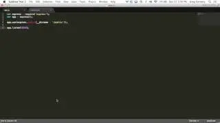 Making a Static Webserver with Node.js + Express + Heroku