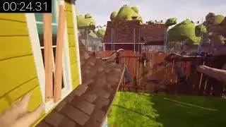 hello neighbor act 2 speedrun