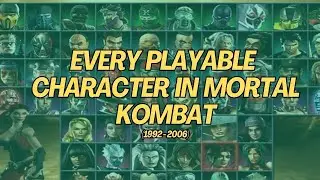 Mortal Kombat Through the Ages  Playable Characters From the Original to Armageddon 🎮🔥