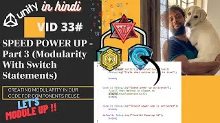 VID33# Speed Powerup Part 3   Modularity implementation Using Switch Statement