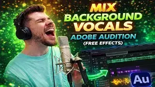 Mixing Background Vocals (Adlibs) in Adobe Audition