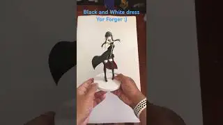 Black and White dress Yor Forger quick unboxing. #spyxfamily