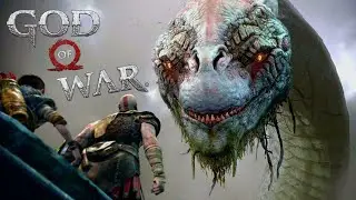 That's a BIG SNAKE!.. | God of War - part 2