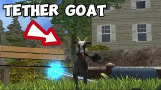 The Tether Goat is CRAZIER Than YOU Think!! | Goat Simulator: Pocket Edition