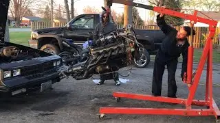 G-Body Cutlass Ls swap! Part 1