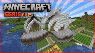 Realicé LA MEJOR DE MIS CONSTRUCCIONES en SURVIVAL // Serie de MINECRAFT Ep. 2