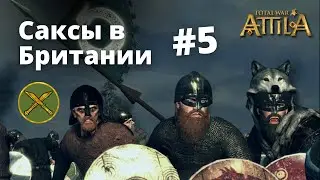 У Саксов выдался тяжелый год в Total War: Attila (часть 5)