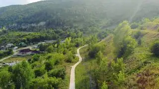 Aerial View Of A Beautiful Landscape