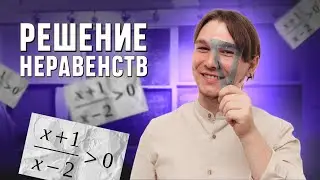 Решение неравенств | МАТЕМАТИКА | 99 БАЛЛОВ