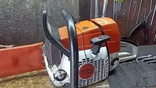 STIHL 361 / A brief overview / Will not start / Clogged carburetor.