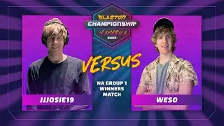 Jjjosie vs Weso (Blaston Championship 2022 Day 1 - NA Winners Match)