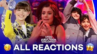 ALL WINNING REACTIONS AT JUNIOR EUROVISION 🏆 (2003-2025)