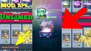 Clash royale mod apk || 6 mods || 100% Works || 2017