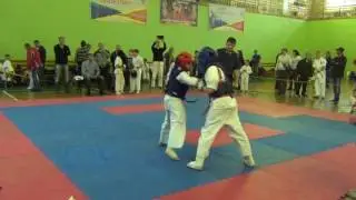 БОЙ. БИТВА ДАВИДА И ГОЛИАФА .КИОКУСИНКАЙ КАРАТЕ(YUDIKJN)