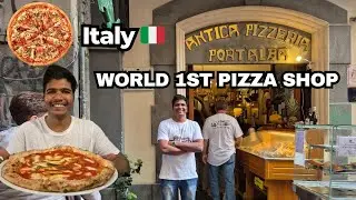 World first pizza shop | pizza history | pizza shop | Italy