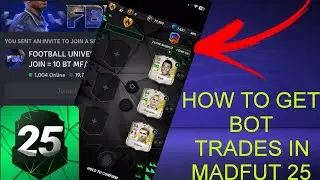 How to Get Bot Trades on Madfut 25 (Madfut 25 Discord)