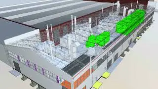 Покрасочная линия в работе