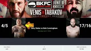 BKFC Newcastle, June 8th. Prospect series