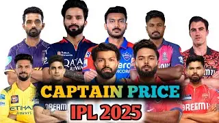 I Went Through Every IPL Captain Salary (2025)//Ipl ka captain kitna paisa lete // TATA IPL CAPTAIN