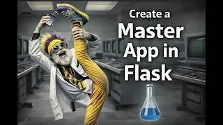 Create a Master App in Flask (Python) (Raspberry Pi 4)