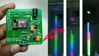 100 LED Pixel DJ Light - Music Visualizer - VU Meter - Awesome RGB Effects