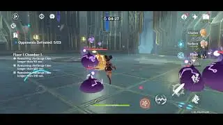 Genshin Impact Spiral Abyss Challenge on Xiaomi Redmi 9(Custom Graphics)